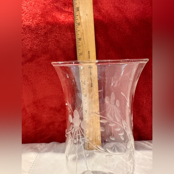 Beautiful Etched Globes - Picture 2 of 4